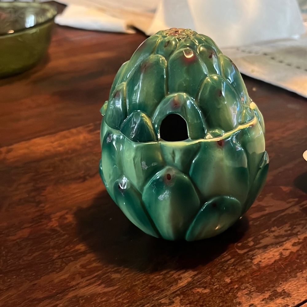 Vintage artichoke dish